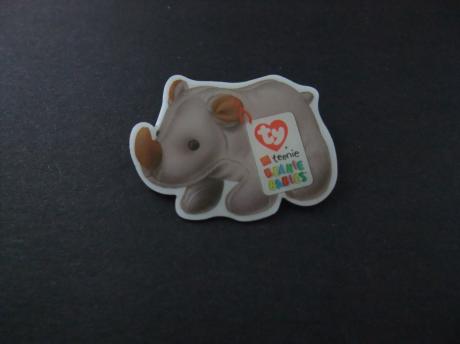 McDonalds Happy Meal Toy TY Teenie Beanie Babies( Spike the Rhino) USA 2000